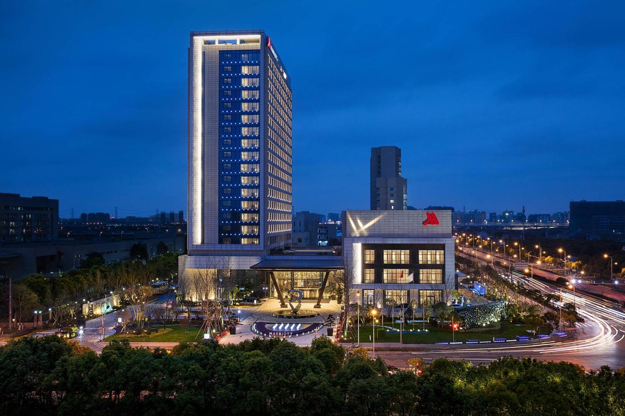Shanghai Marriott Hotel Kangqiao Exterior photo