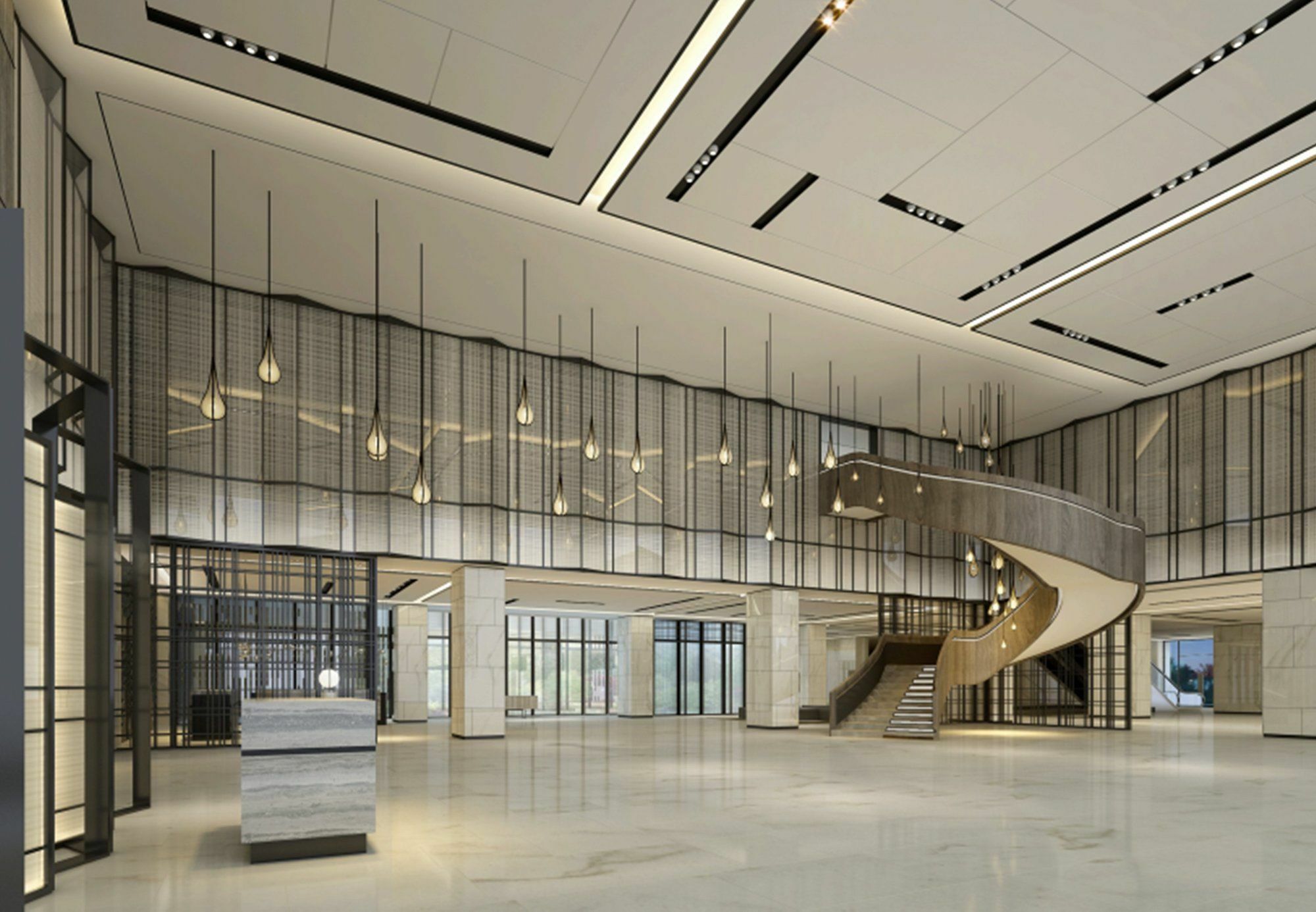 Shanghai Marriott Hotel Kangqiao Exterior photo